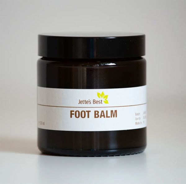 Straußenfußbalsam mit Straußenöl zur Pflege trockener Füße